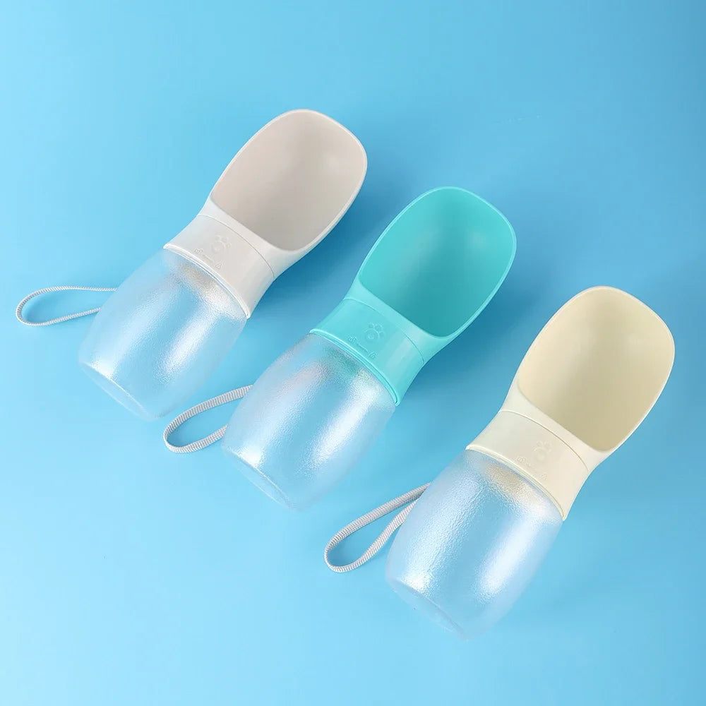 portable leak-proof pet water bottle – travel drinking cup dispenser