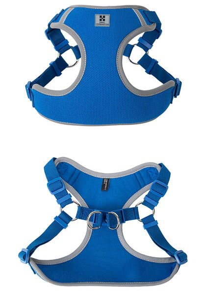 Reflective Adjustable Pet Harness & Leash Set for Small/Medium Dogs