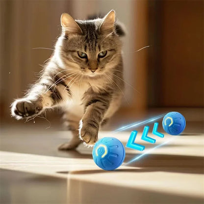 Smart Bouncing Ball Interactive Electronic Pet Toy for Dogs & Cats