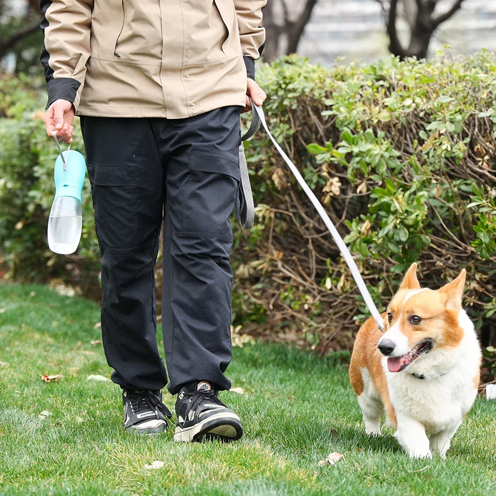 portable leak-proof pet water bottle – travel drinking cup dispenser