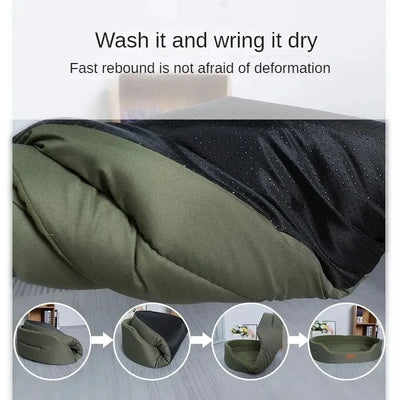 Fluffy Pet Bed Cushion - Cozy Winter Sofa Mat for Small to Large Dogs