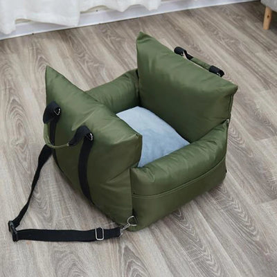 Waterproof Pet Car Seat for Puppies & Cats, Washable Portable Travel Bed