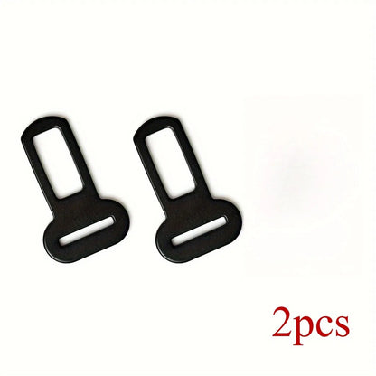 Pet Seat Belt Adapter Clips – Metal Car Leash Connectors
