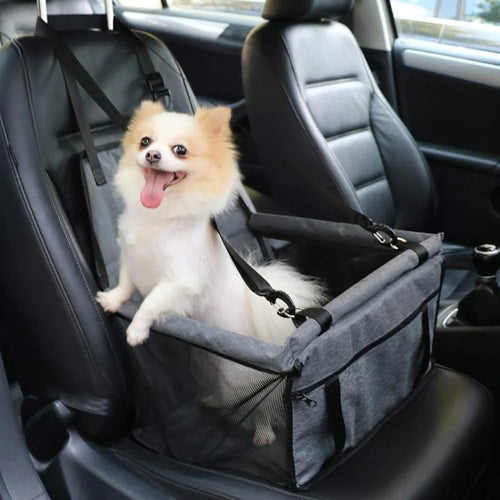 Foldable Hammock Car Seat Cover for Safe Pet Travel, All Dog Breeds