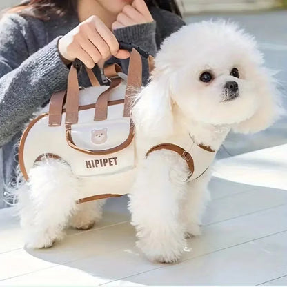 Breathable Pet Sling Backpack – 2-in-1 Carrier for Small Dogs & Cats