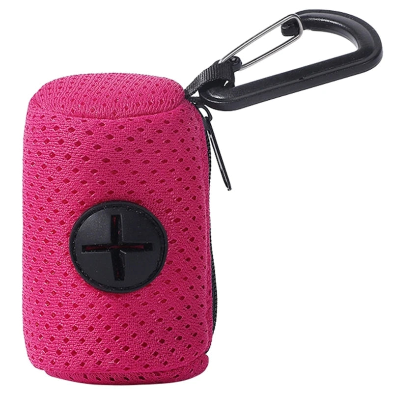 dog poop bag dispenser holder – waste bag cleaning tool