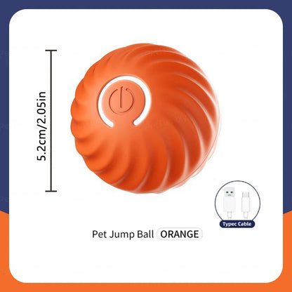 Smart Bouncing Ball Interactive Electronic Pet Toy for Dogs & Cats