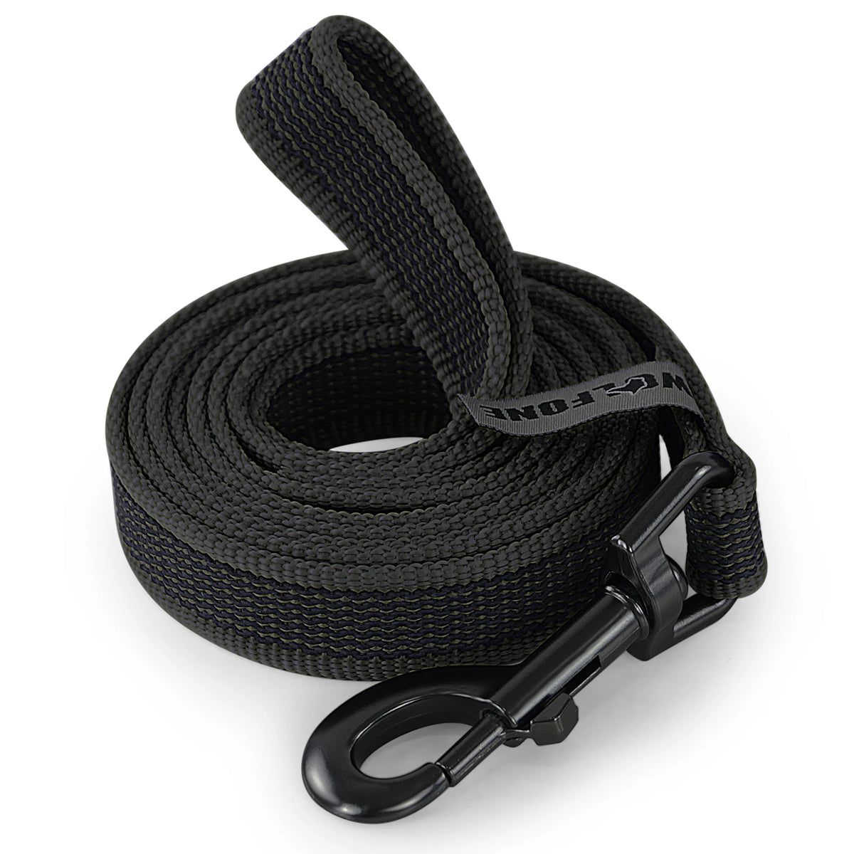 extra-long fiber dog training leash for small and large dog breeds