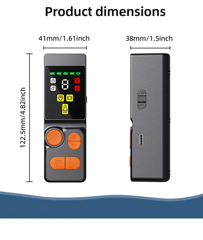 Ultrasonic Dog Repellent & Training Device, Portable Type-C Charge