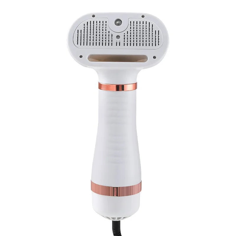 4-in-1 pet grooming station, steam comb & dryer with shedding brush
