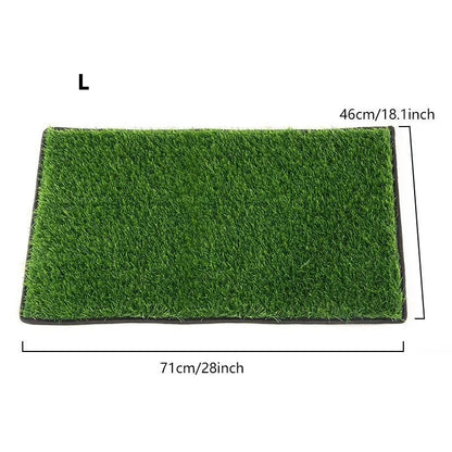 Reusable Artificial Grass Dog Toilet Mat for Balcony and Garden Use