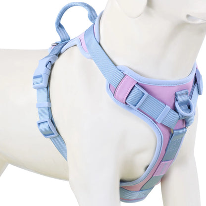 Luxury Chocolate No-Pull Dog Harness for Small, Medium, Large Dogs