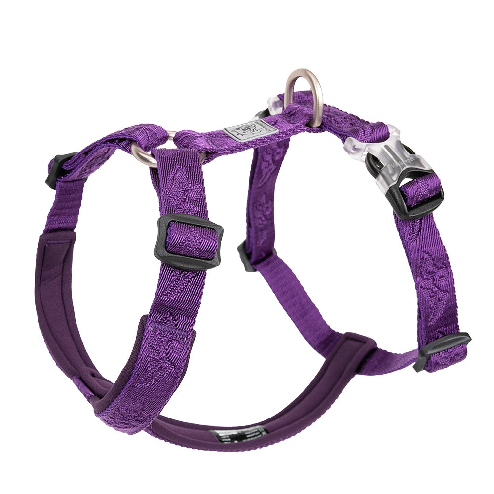 padded nylon pet harness vest for outdoor walking, running, climbing