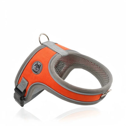 No-Pull Nylon Dog Harness - Reflective, Adjustable Anti-Burst Vest