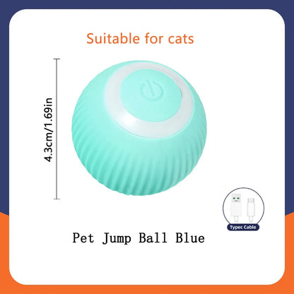 Smart Bouncing Ball Interactive Electronic Pet Toy for Dogs & Cats