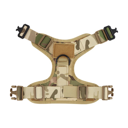 Tactical Dog Harness with MOLLE System – Heavy-Duty Large Dog Vest