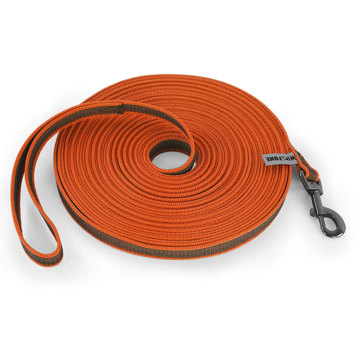 extra-long fiber dog training leash for small and large dog breeds