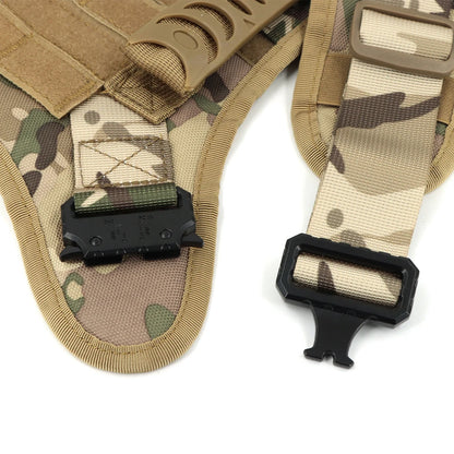 Tactical Dog Harness with MOLLE System – Heavy-Duty Large Dog Vest