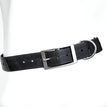 2.5cm Wide Heavy-Duty TPU Dog Collar for Hunting, Training, and Everyday Walks