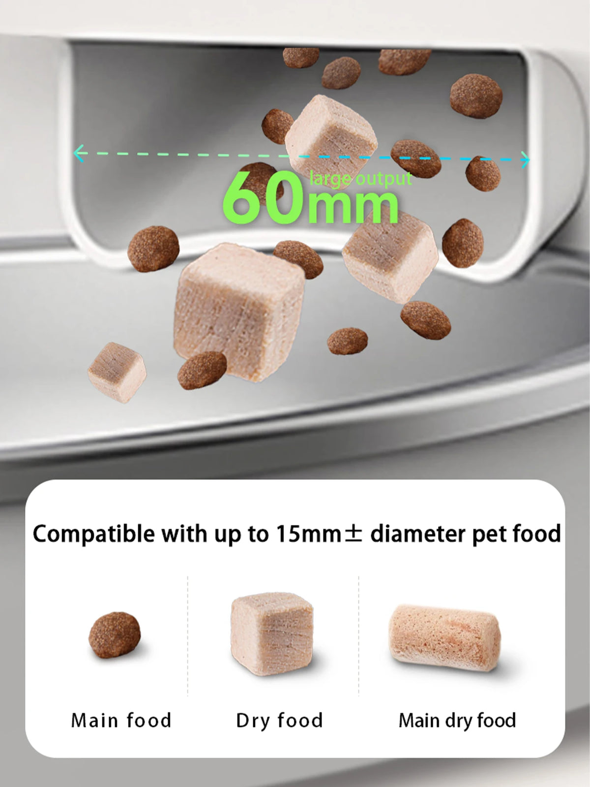 furpipi smart cat feeder with 1080p camera – wifi app control