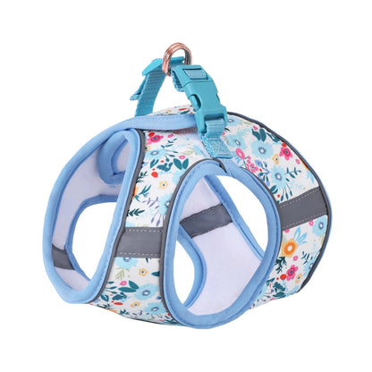 Soft Puppy Harness, Leash & Collar Set – Adjustable Pet Vest Set