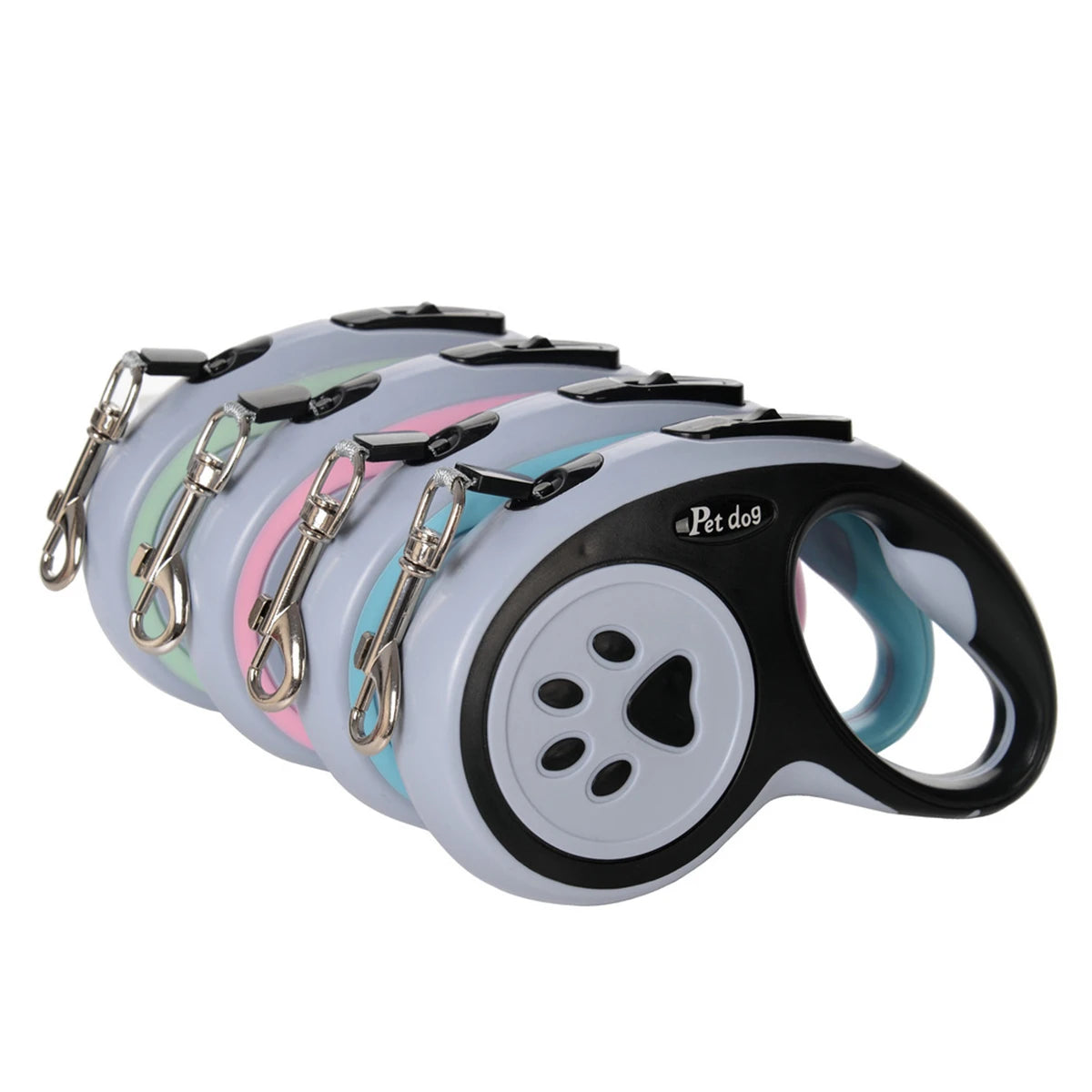3m 5m strong retractable nylon dog leash for small, medium, and large dogs
