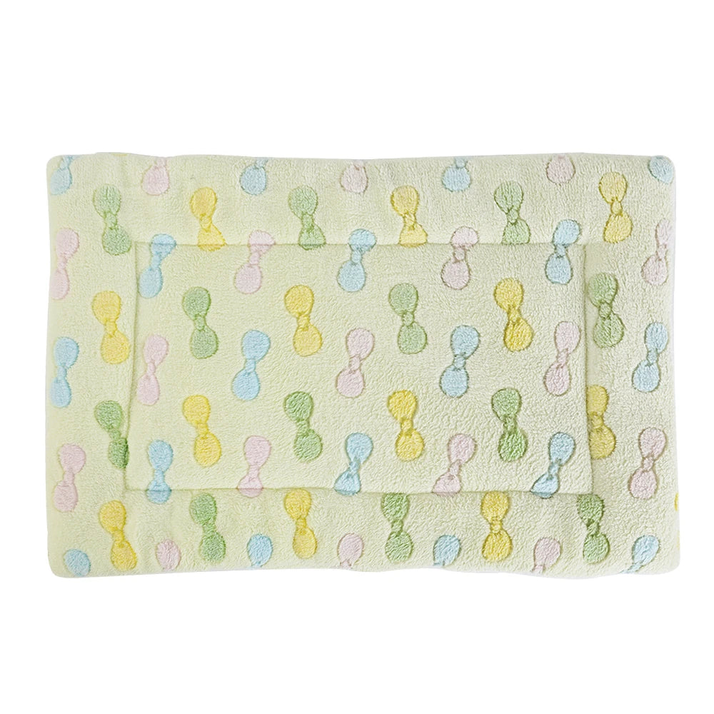 thickened dog bed mat warm machine washable blanket for puppies and cats