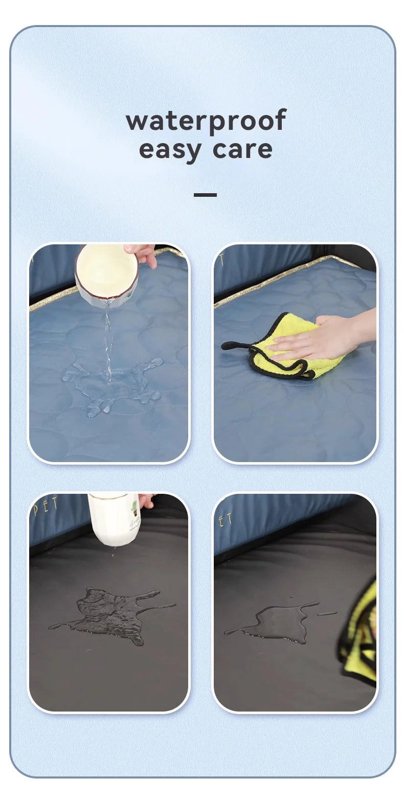 orthopedic dog bed for large dogs, washable foam sofa bed, waterproof