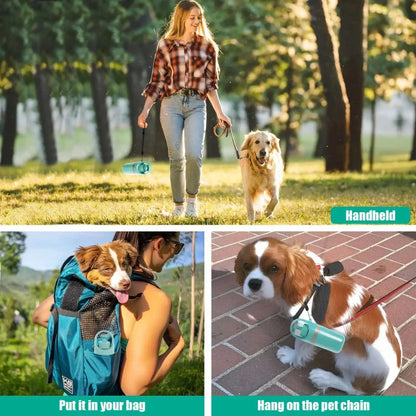 Portable No-Touch Pooper Scooper – Dog Waste Grabber with Bags
