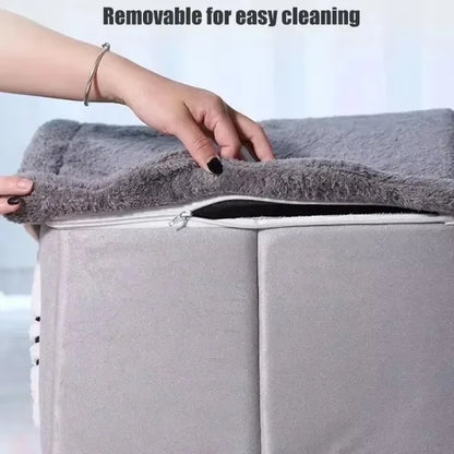 All-Season Pet Tent Bed – Soft Cushion for Cats & Small Dogs