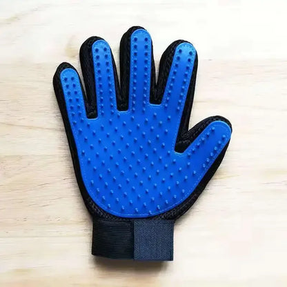 EelJoy 2-in-1 Pet Grooming Glove – Deshedding Massage Brush