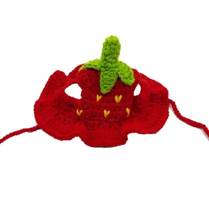 Knitted Kitten Hat – Cute Elastic Pet Hat for Photos