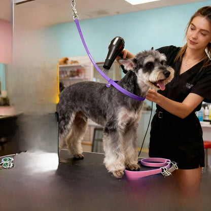 Silicone Grooming Hanging Rope – Non-Stretch Pet Bathing Restraint
