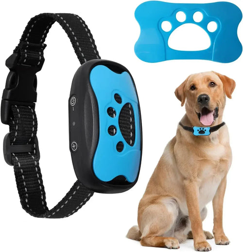 Humane Anti-Bark Dog Collar - Rechargeable No-Shock Training Tool