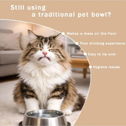 Slow Feeder Liquid Lick Bowl – Rolling Ball Dog Bone Broth Bowl