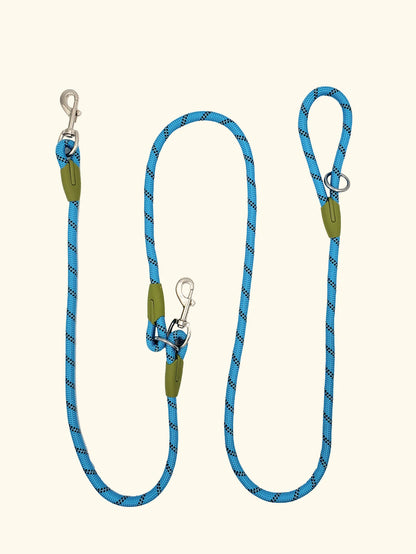 Hands-Free Reflective Nylon Dog Leash for Running and Walking Dogs