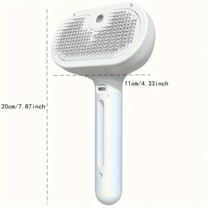 OYES Grooming Comb – Mist Spray Detangling Brush for Pets