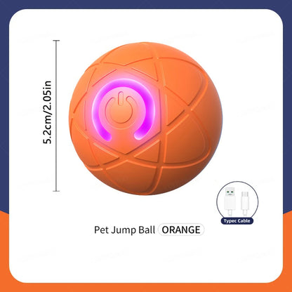 Smart Bouncing Ball Interactive Electronic Pet Toy for Dogs & Cats
