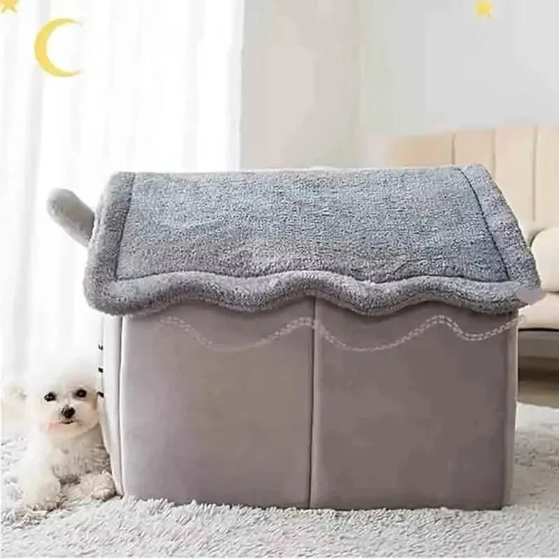 all-season pet tent bed – soft cushion for cats & small dogs