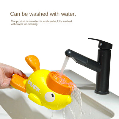 Cartoon Duck 2-in-1 Interactive Treat Dispenser Toy for Dogs & Cats