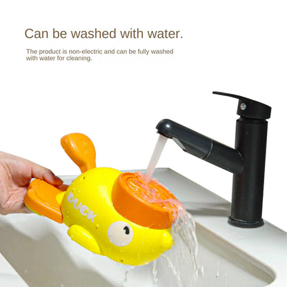 Cartoon Duck 2-in-1 Interactive Treat Dispenser Toy for Dogs & Cats