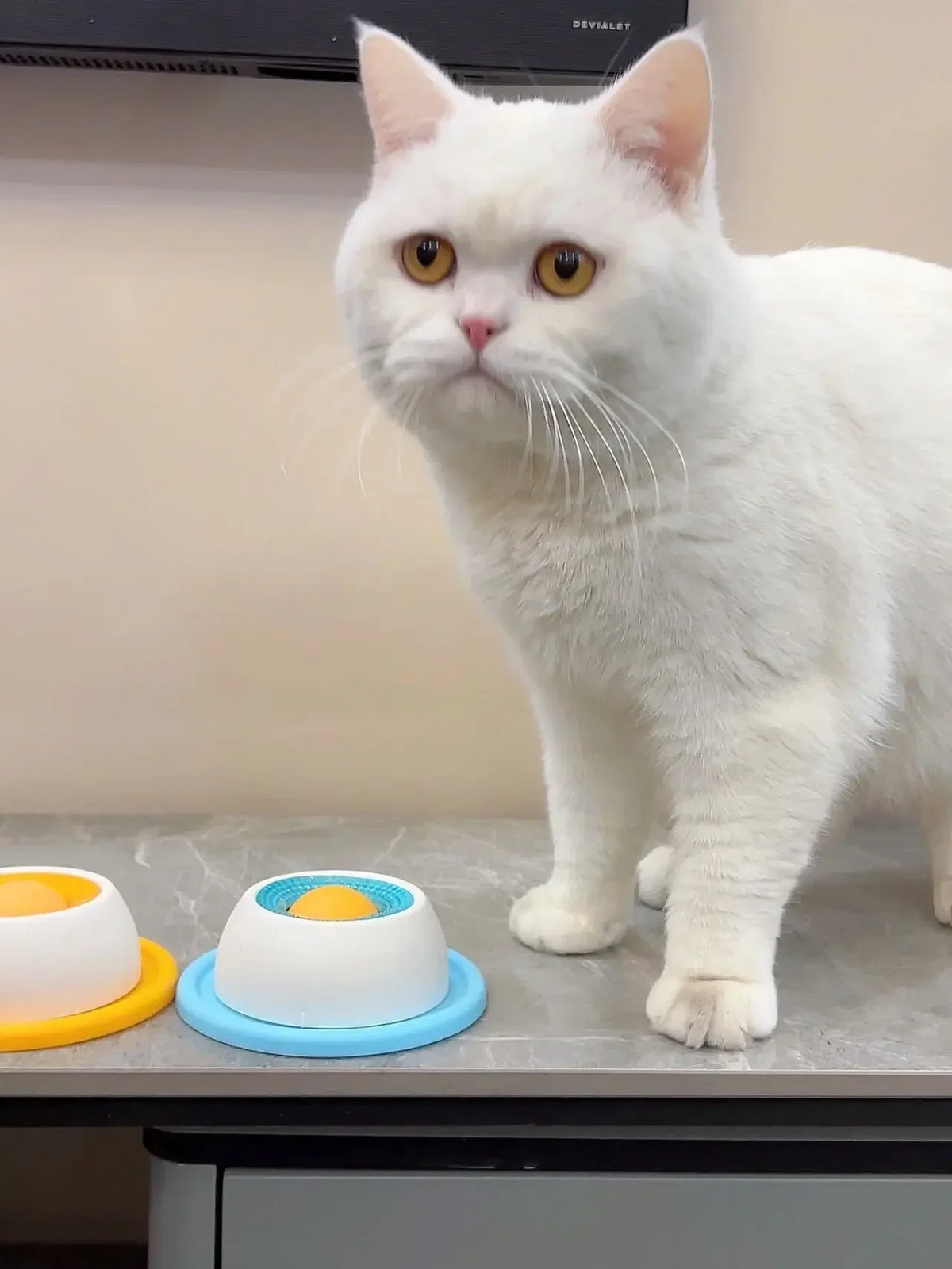 silicone lick toy slow feeder – interactive enrichment dispenser