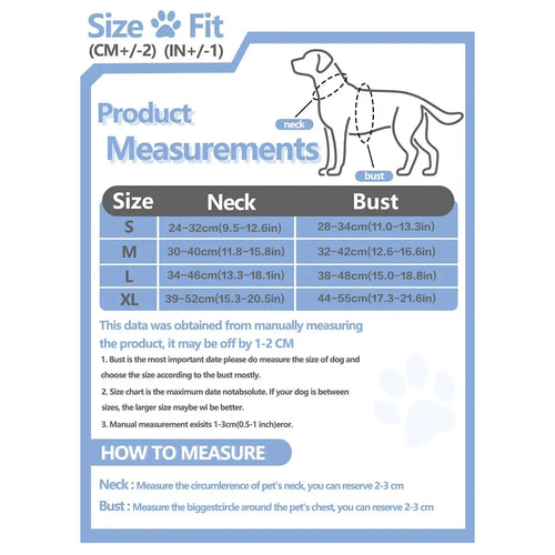 Step-In Dog Harness with Reflective, Breathable Design, Adjustable