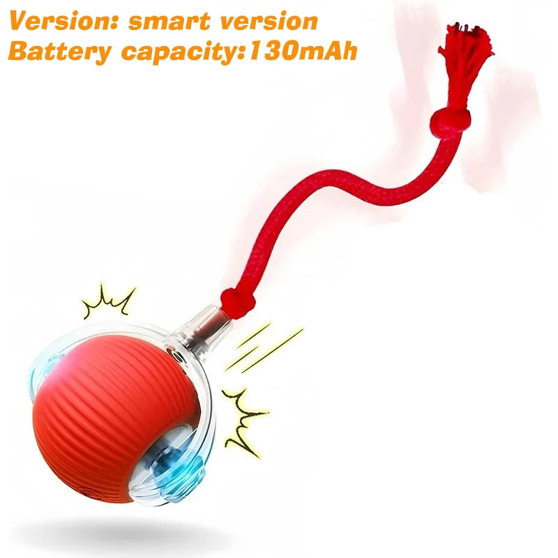 automatic rolling dog ball toy - rechargeable smart interactive toy