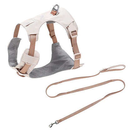 Lightweight Dog Harness & Leash Set - Anti-Pull, Escape-Proof Fit
