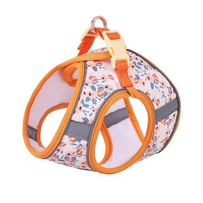 Soft Puppy Harness, Leash & Collar Set – Adjustable Pet Vest Set