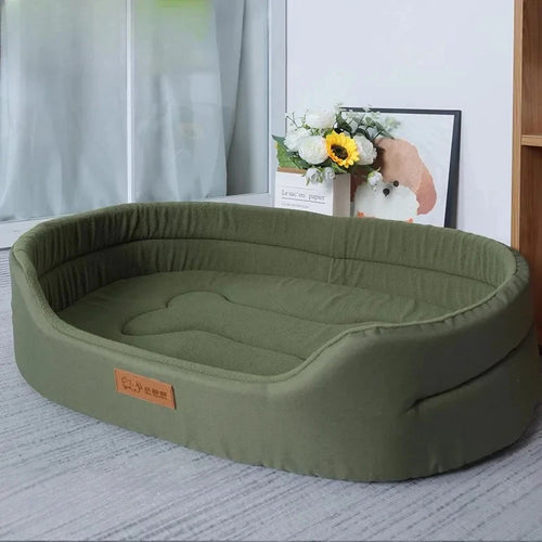 Fluffy Pet Bed Cushion - Cozy Winter Sofa Mat for Small to Large Dogs