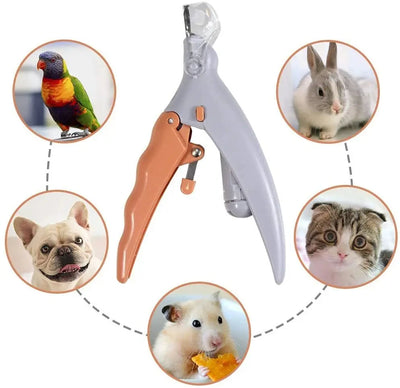 Professional LED Light Pet Nail Clippers for Dogs, Cats & Rabbits