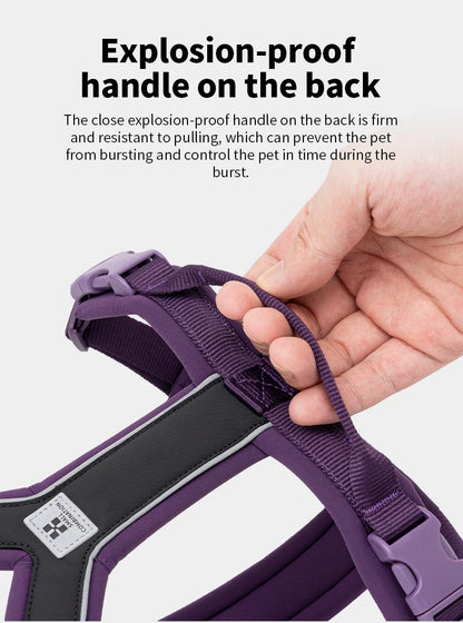 No-Pull Dog Harness - Reflective, Padded & Adjustable with Handle