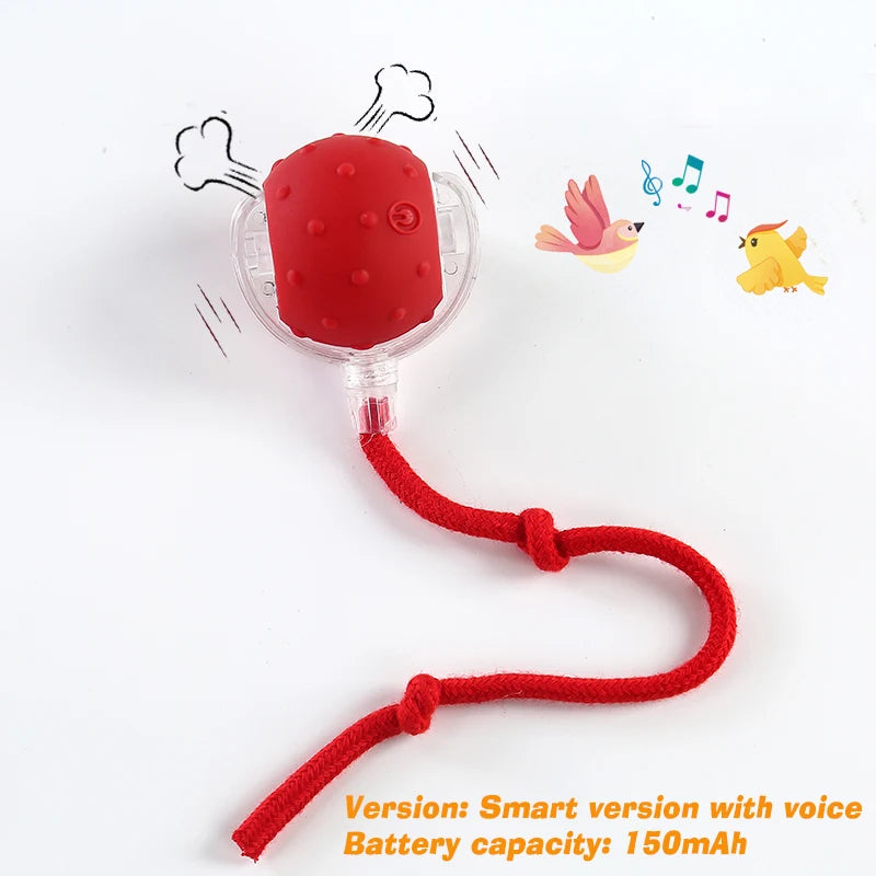 automatic rolling dog ball toy - rechargeable smart interactive toy